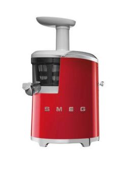 Smeg Retro Style Slow Juicer - Red